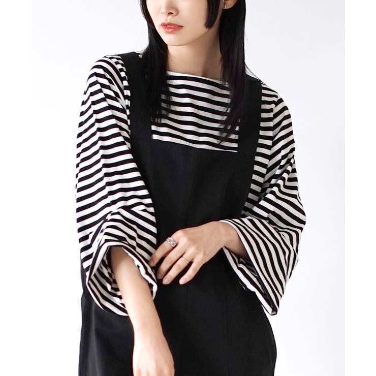 zootie（ズーティー）：スタイルアップ デザインスリーブ カットソー［七分袖… | e-zakkamania stores | 詳細画像28 