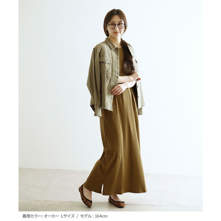 zootie（ズーティー）：汗しみない リブカットソー［バックＶネックワンピース… | e-zakkamania stores | 詳細画像12 