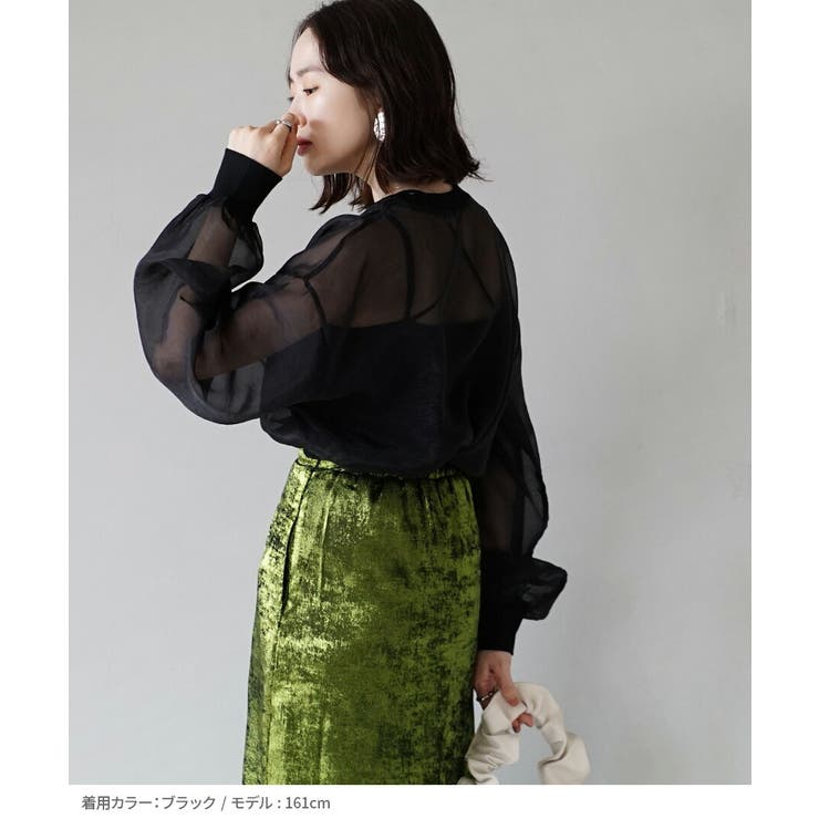 zootie（ズーティー）：シアー×リブ ロングスリーブプルオーバー | e-zakkamania stores | 詳細画像11 