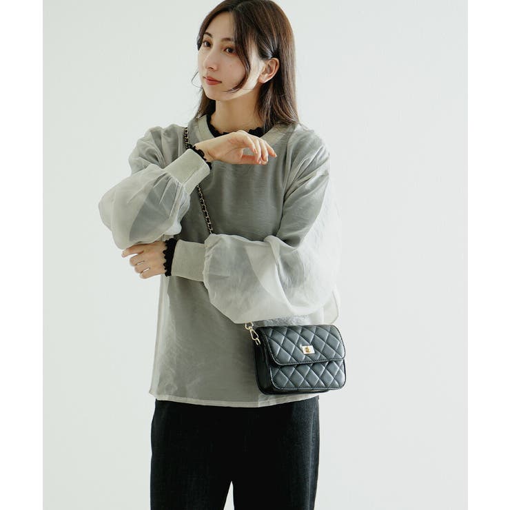 zootie（ズーティー）：シアー×リブ ロングスリーブプルオーバー | e-zakkamania stores | 詳細画像7 