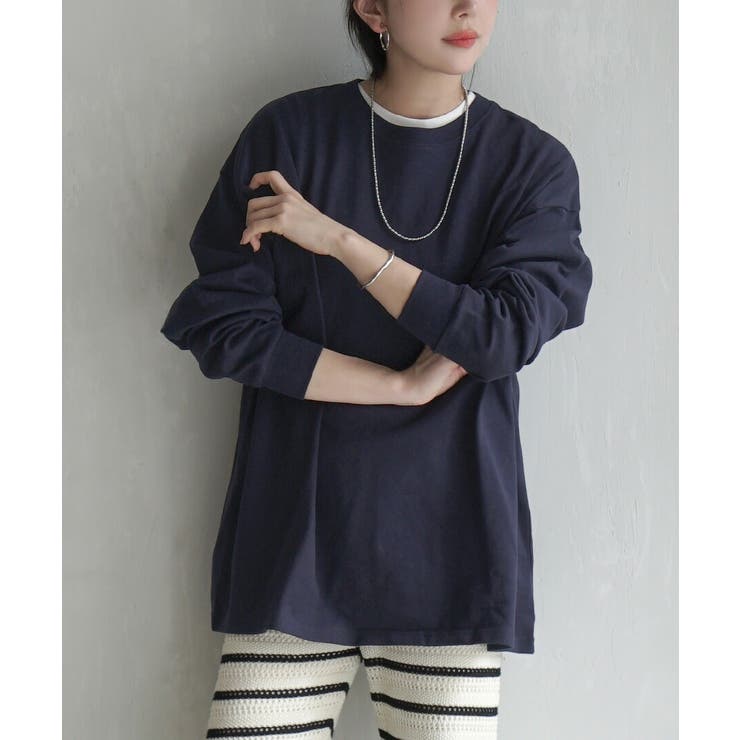 zootie（ズーティー）：シミヘン加工 リブスリーブプルオーバー | e-zakkamania stores | 詳細画像14 