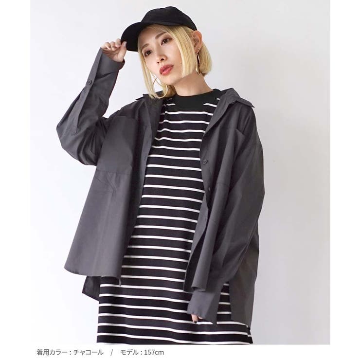 ブロード Wポケットシャツブラウス | e-zakkamania stores | 詳細画像5 