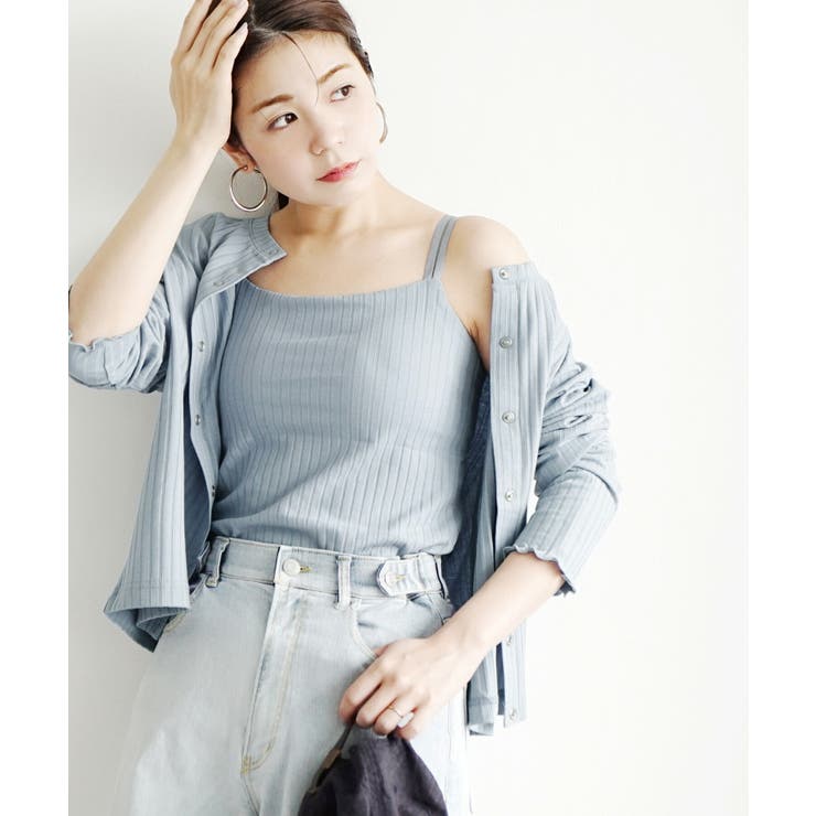 zootie（ズーティー）：汗しみない リブカットソー［カップ付きキャミソール］ | e-zakkamania stores | 詳細画像14 