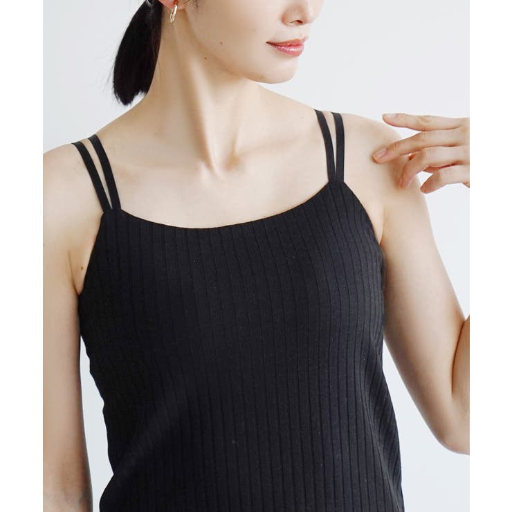 zootie（ズーティー）：汗しみない リブカットソー［カップ付きキャミソール］ | e-zakkamania stores | 詳細画像17 