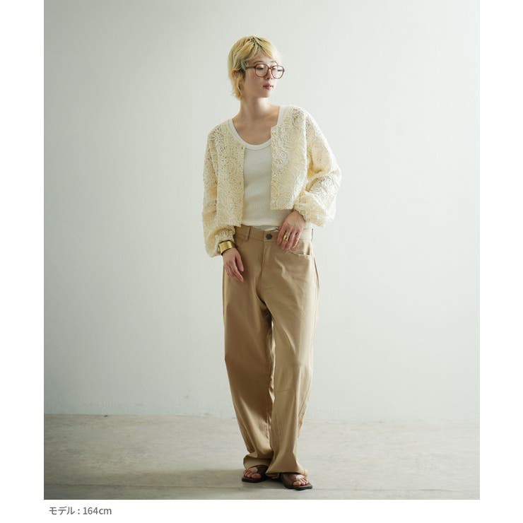 zootie（ズーティー）：コードレース シアーカーディガン | e-zakkamania stores | 詳細画像5 