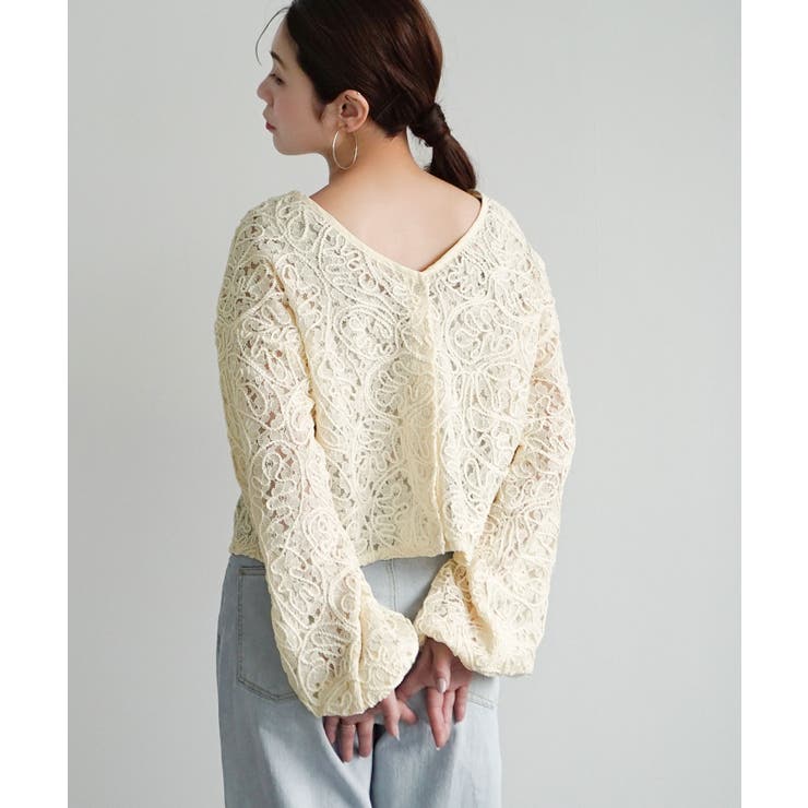 zootie（ズーティー）：コードレース シアーカーディガン | e-zakkamania stores | 詳細画像16 