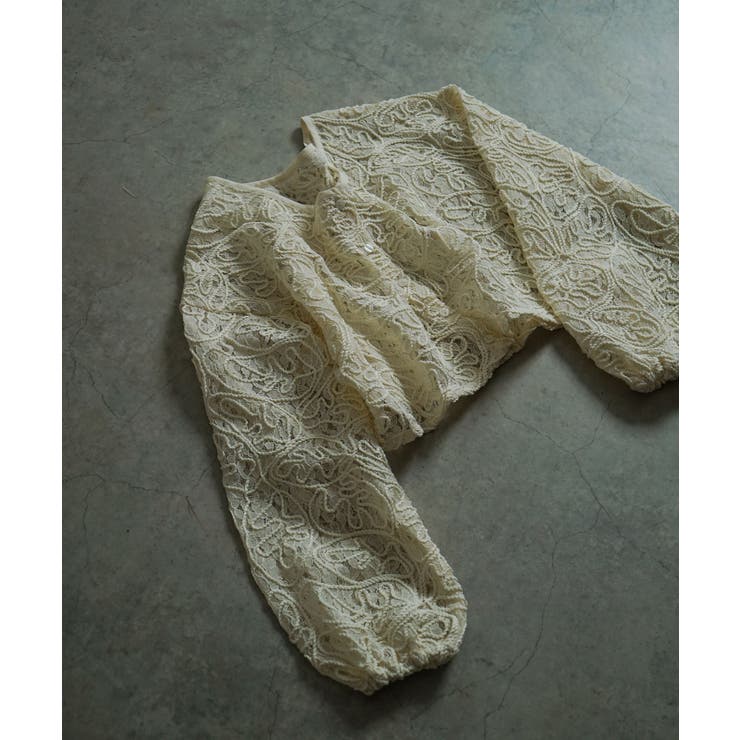 zootie（ズーティー）：コードレース シアーカーディガン | e-zakkamania stores | 詳細画像6 