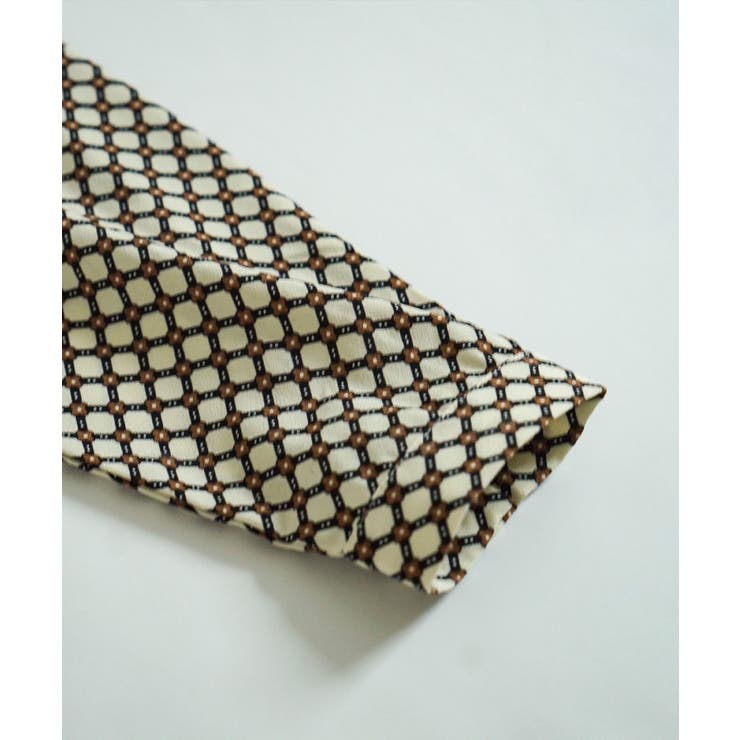 zootie（ズーティー）：ジオメトリック柄 ワイドブラウス | e-zakkamania stores | 詳細画像18 