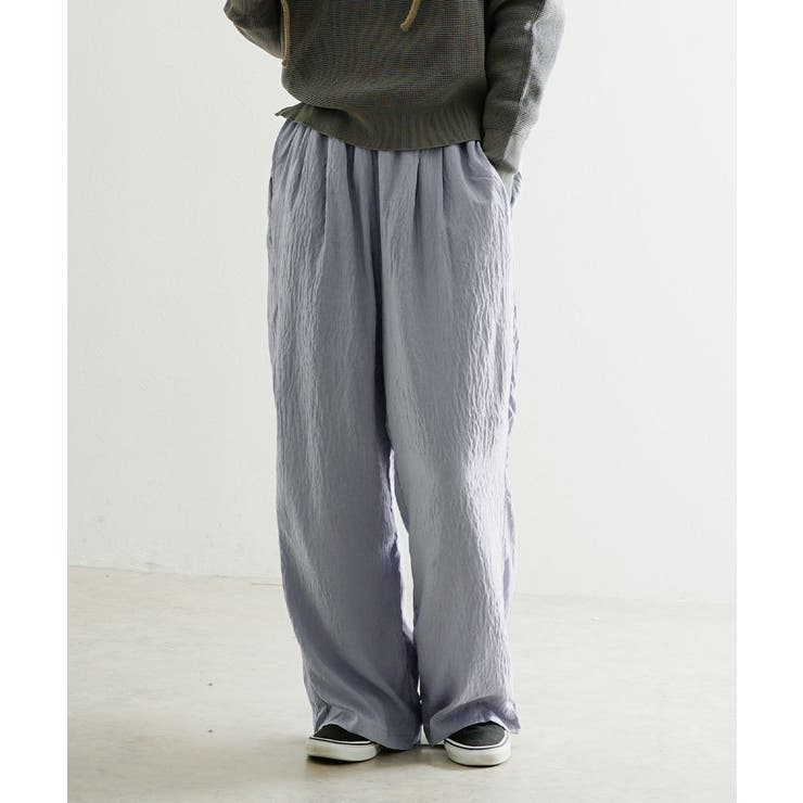 zootie（ズーティー）：やわらかワッシャー リラックスワイドパンツ | e-zakkamania stores | 詳細画像22 