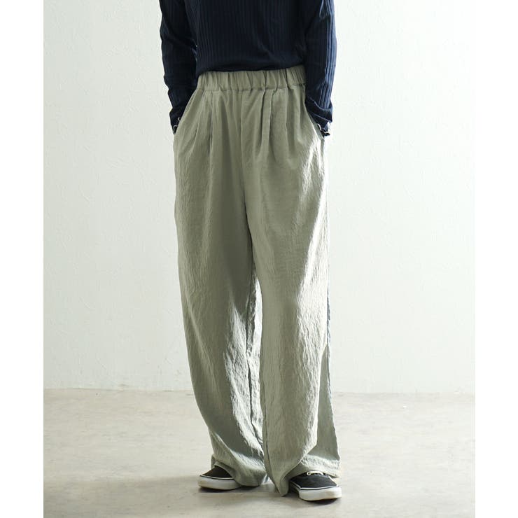 zootie（ズーティー）：やわらかワッシャー リラックスワイドパンツ | e-zakkamania stores | 詳細画像23 