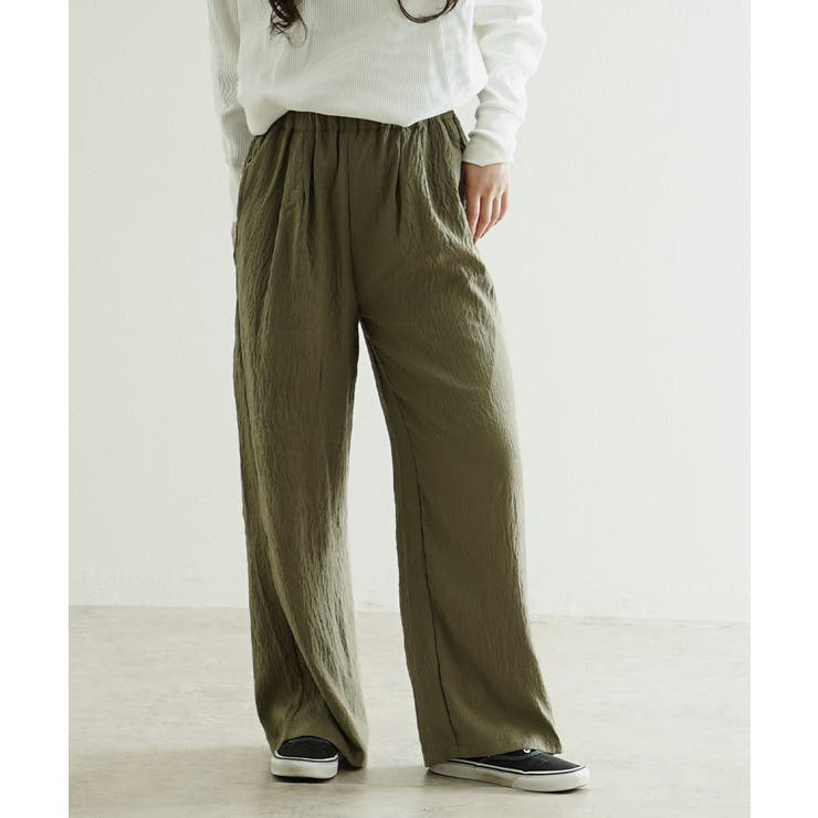 zootie（ズーティー）：やわらかワッシャー リラックスワイドパンツ | e-zakkamania stores | 詳細画像24 