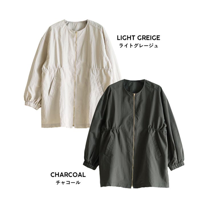 撥水＆花粉リリース加工 スプリングコート | e-zakkamania stores | 詳細画像19 