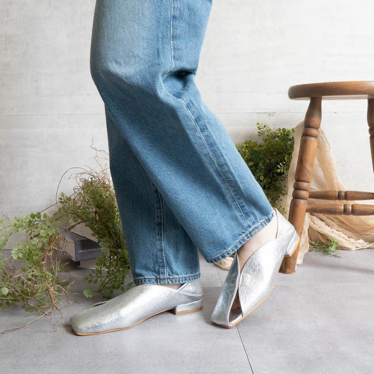 アシンメトリースクエアトゥパンプス | FABBY FABBY. | 詳細画像17 