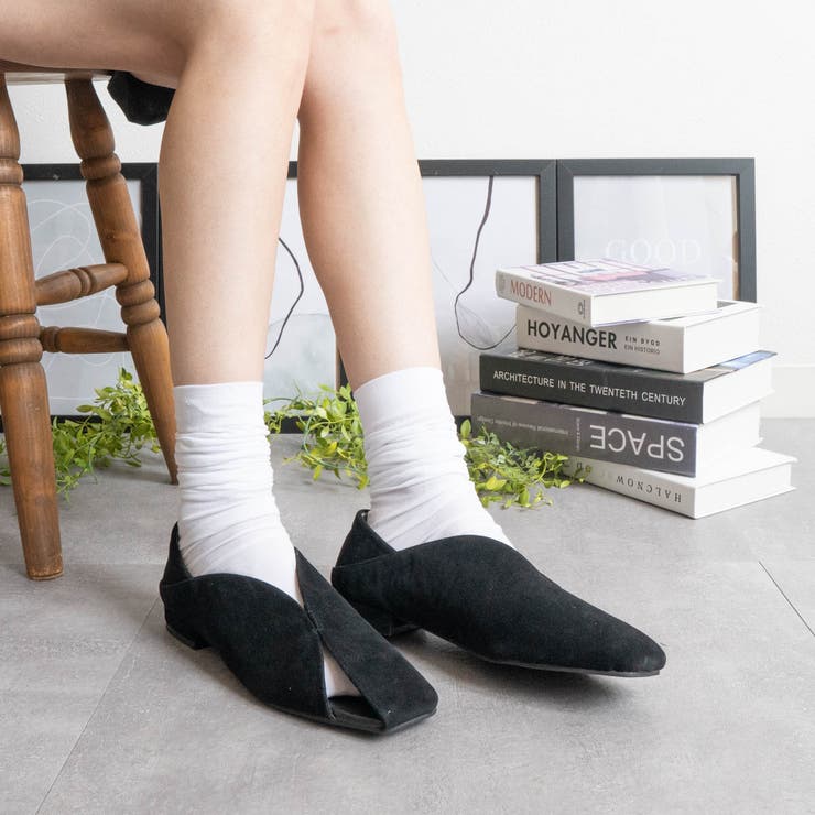 アシンメトリースクエアトゥパンプス | FABBY FABBY. | 詳細画像23 