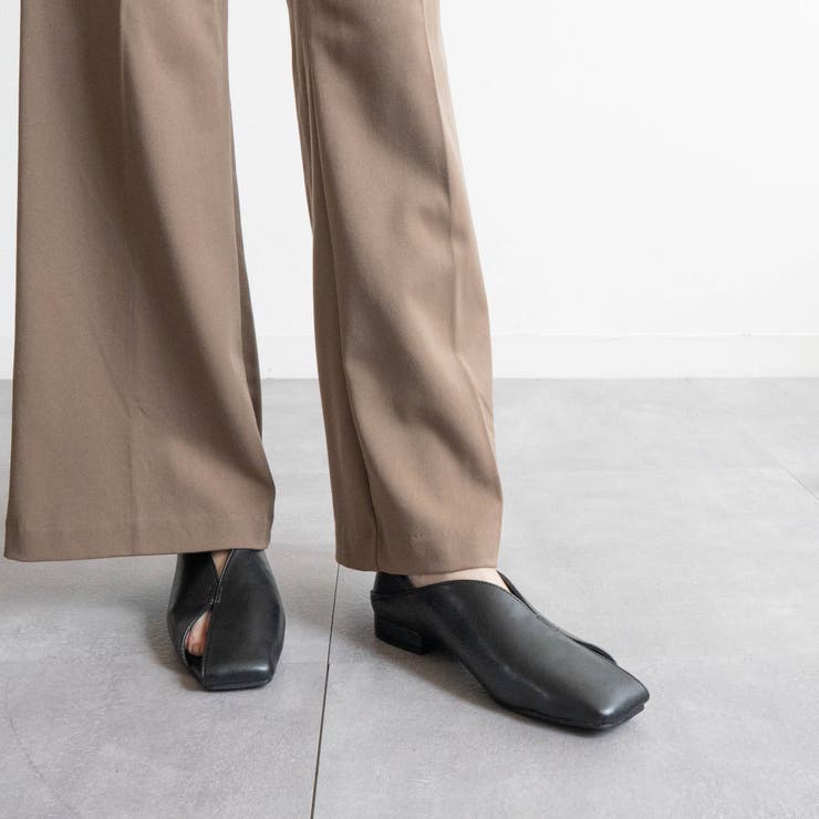 アシンメトリースクエアトゥパンプス | FABBY FABBY. | 詳細画像3 