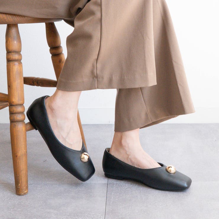 メタルモチーフバレエパンプス | FABBY FABBY. | 詳細画像5 