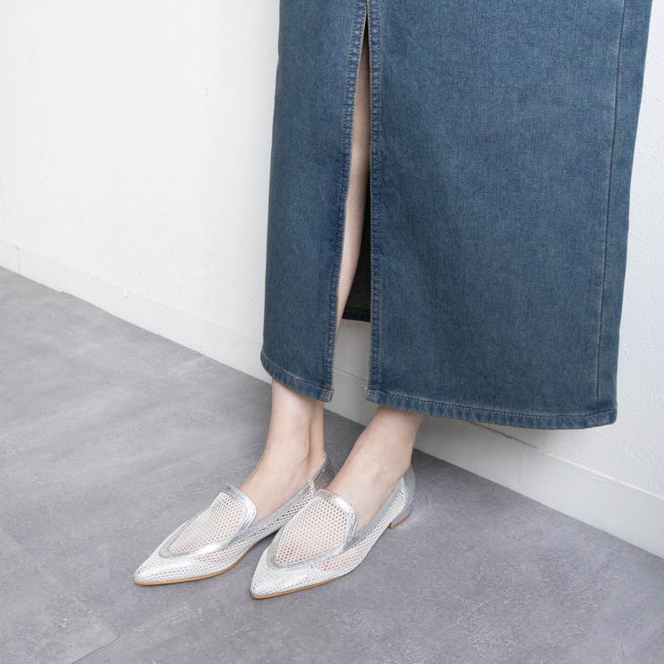 ポインテッドトゥメッシュシューズ[品番：FBBS0009994]｜FABBY