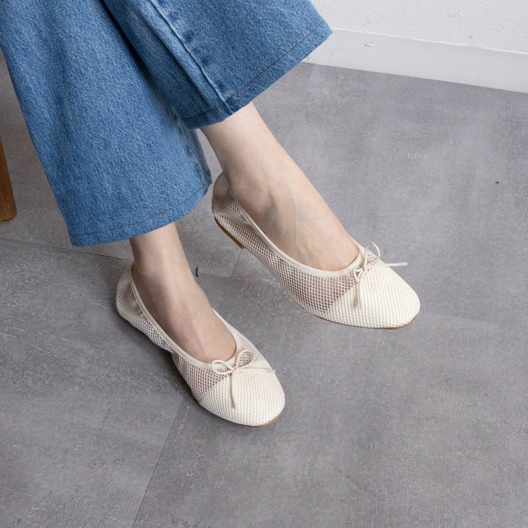 フラットメッシュリボンシューズ | FABBY FABBY. | 詳細画像9 