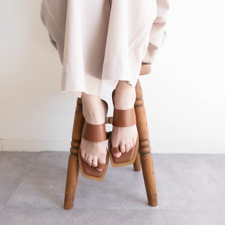バイカラートングフラットサンダル | FABBY FABBY. | 詳細画像13 