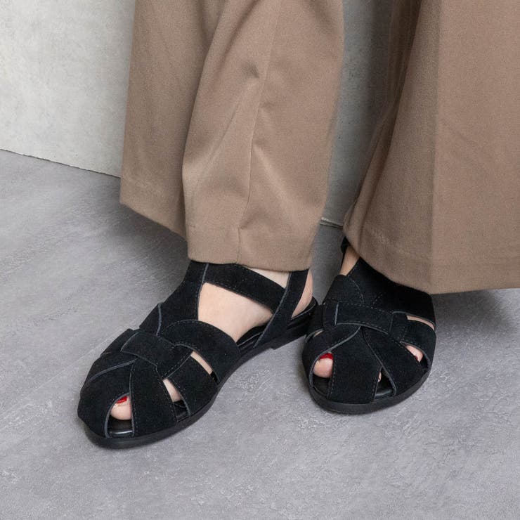 バックベルトグルカフラットサンダル | FABBY FABBY. | 詳細画像2 