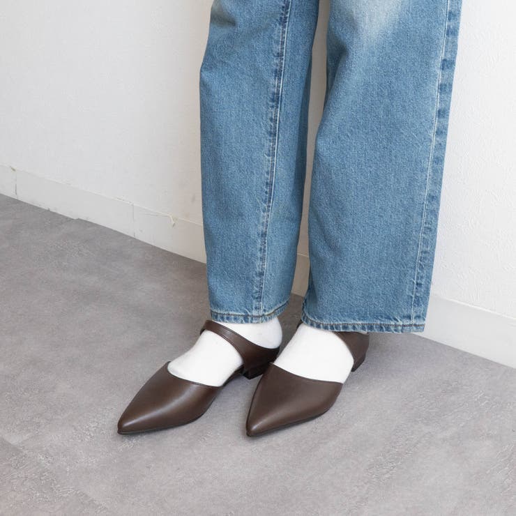 甲ベルトポインテッドフラットサンダル | FABBY FABBY. | 詳細画像7 