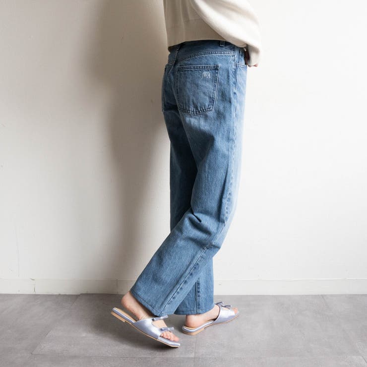 Wリボンスクエアフラットサンダル | FABBY FABBY. | 詳細画像15 