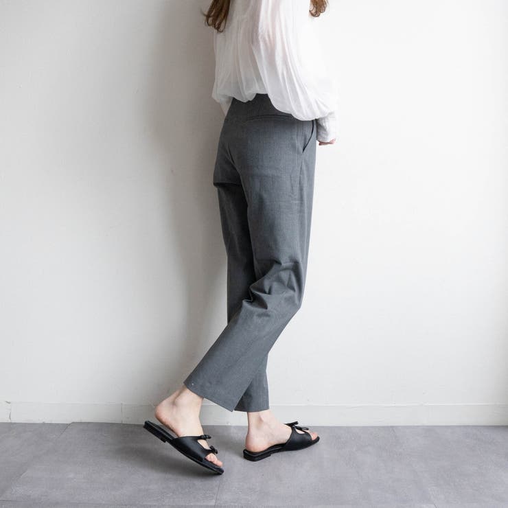 Wリボンスクエアフラットサンダル | FABBY FABBY. | 詳細画像5 