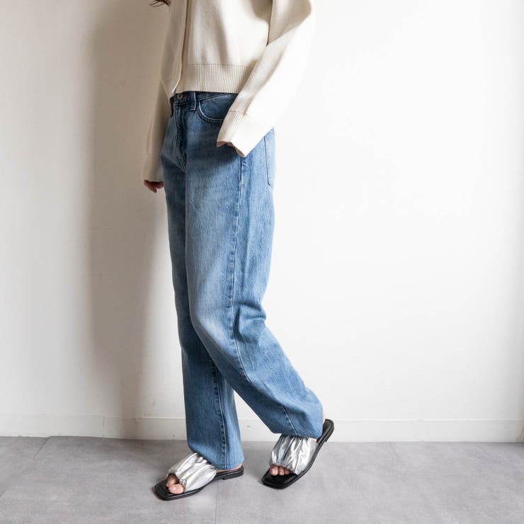 シャーリングスクエアーフラットサンダル | FABBY FABBY. | 詳細画像16 