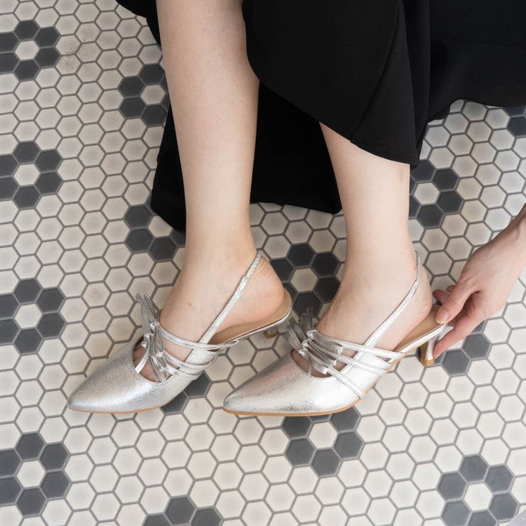 3リボンポインテッドバックバンドサンダル | FABBY FABBY. | 詳細画像11 