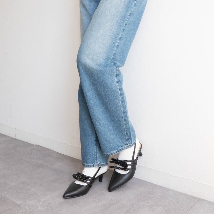 3リボンポインテッドバックバンドサンダル | FABBY FABBY. | 詳細画像5 