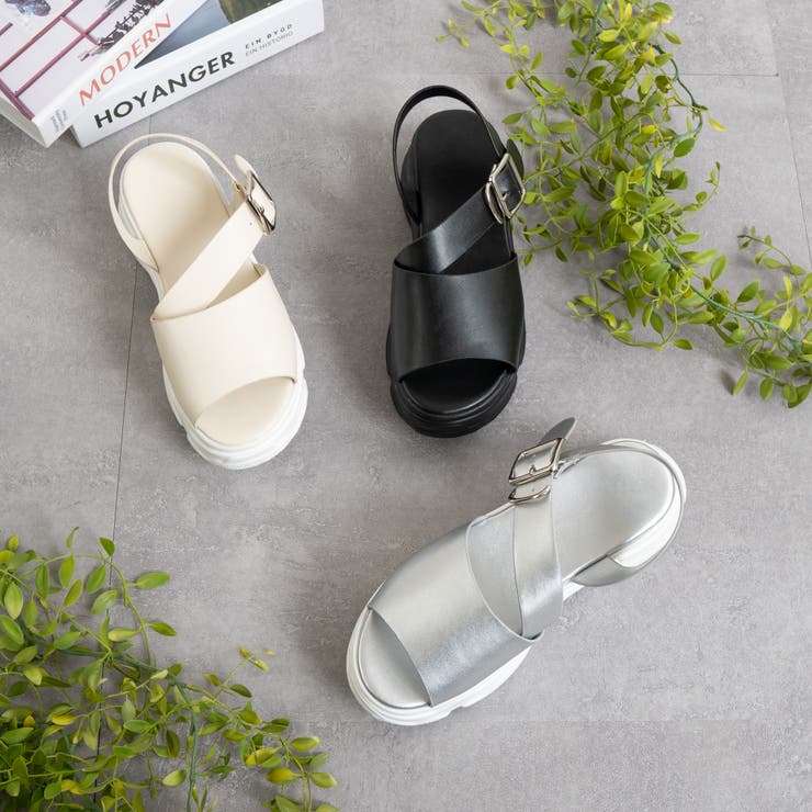 ボリュームスニーカークロスベルトサンダル | FABBY FABBY. | 詳細画像1 