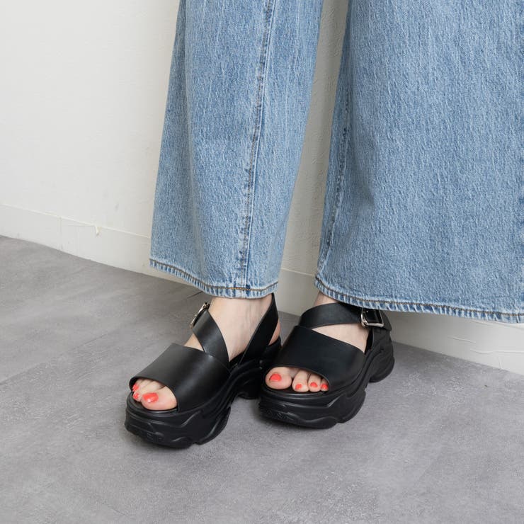 ボリュームスニーカークロスベルトサンダル | FABBY FABBY. | 詳細画像3 