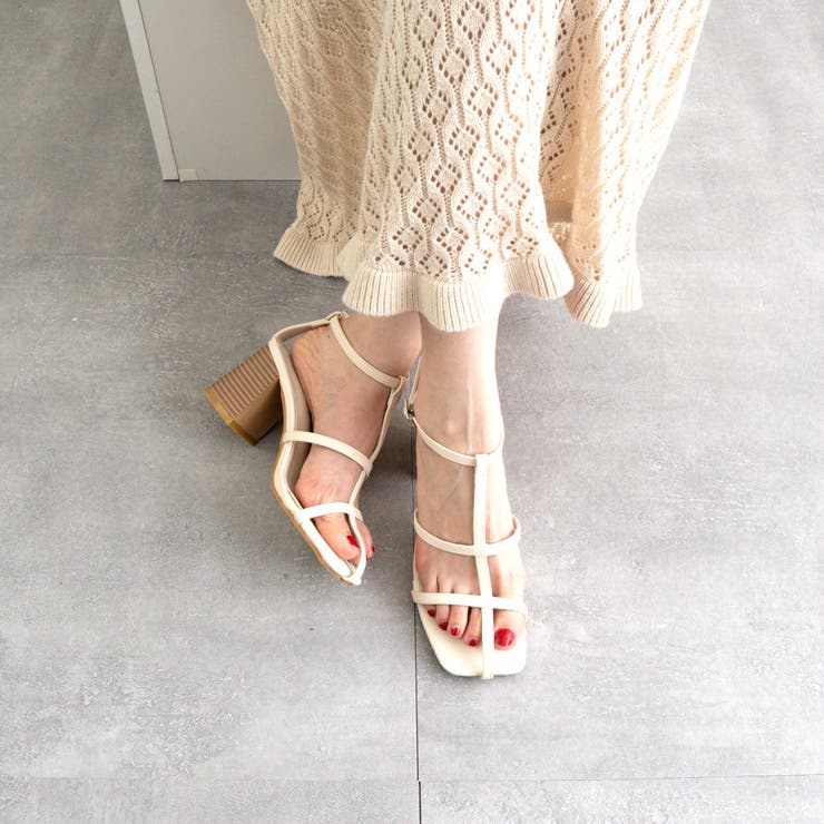 ストラップボリュームヒールサンダル | FABBY FABBY. | 詳細画像7 