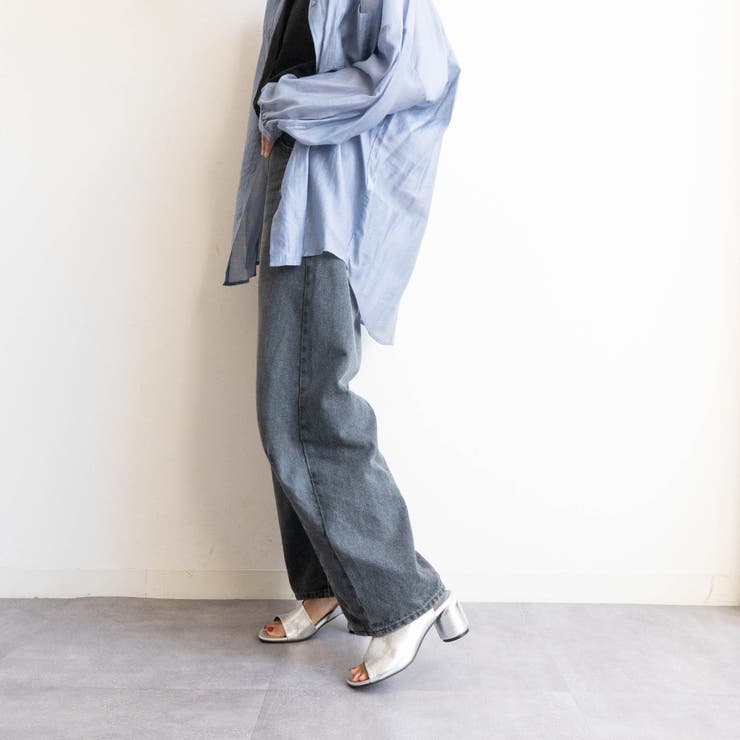 アシンメトリーバックストラップサンダル | FABBY FABBY. | 詳細画像11 