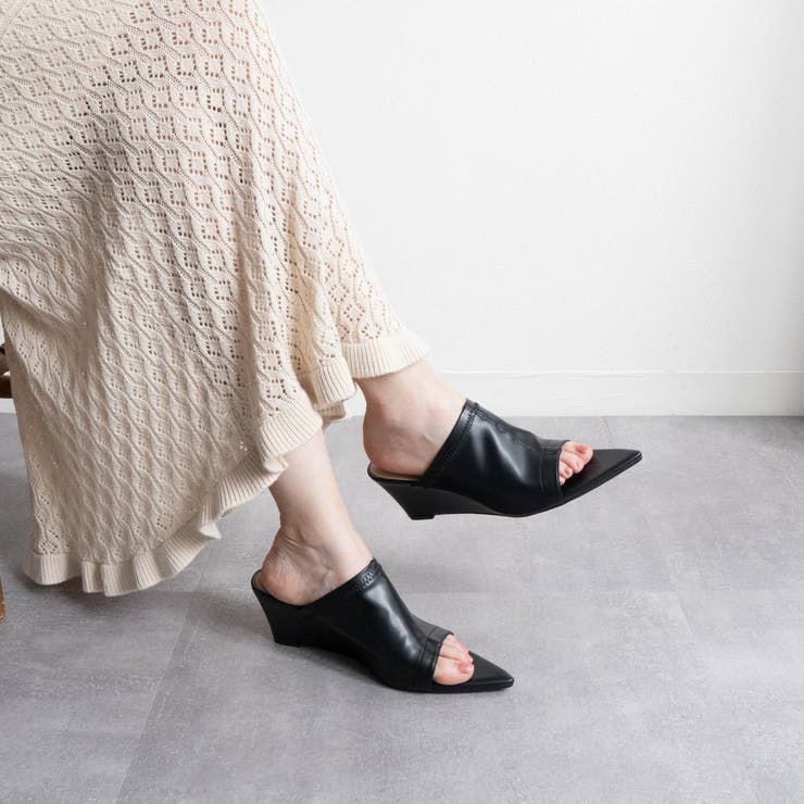 ストレッチロングノーズトゥヒールサンダル | FABBY FABBY. | 詳細画像7 