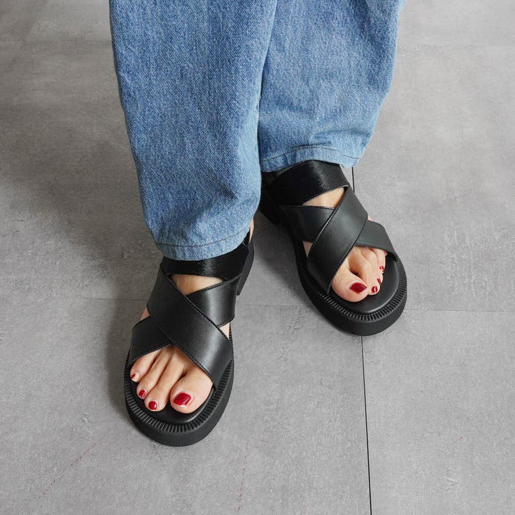 クロスベルトサンダル | FABBY FABBY. | 詳細画像2 