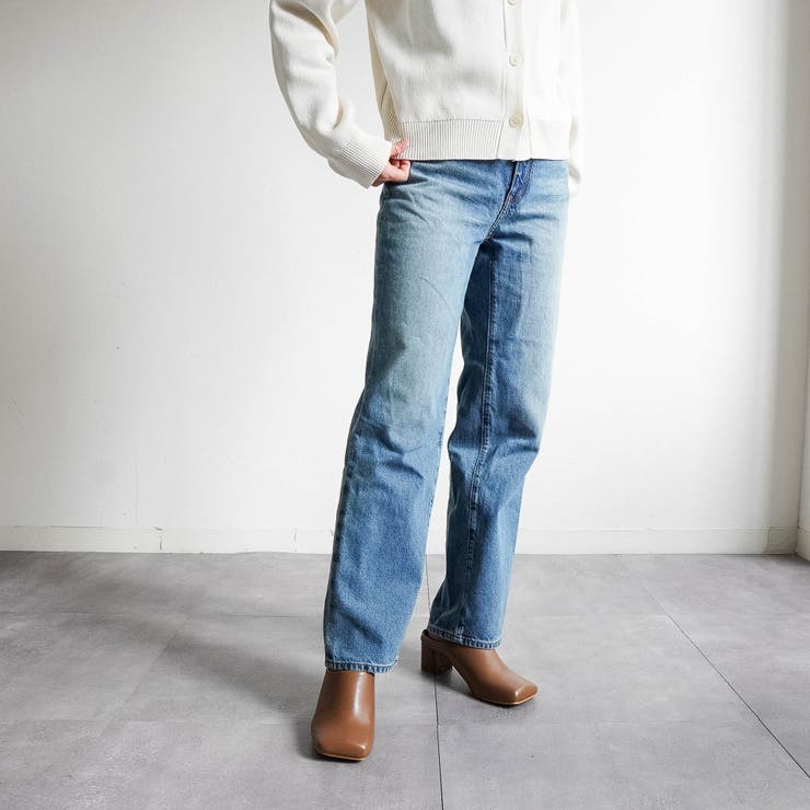 スクエアトゥチャンキーヒールミュール | FABBY FABBY. | 詳細画像10 