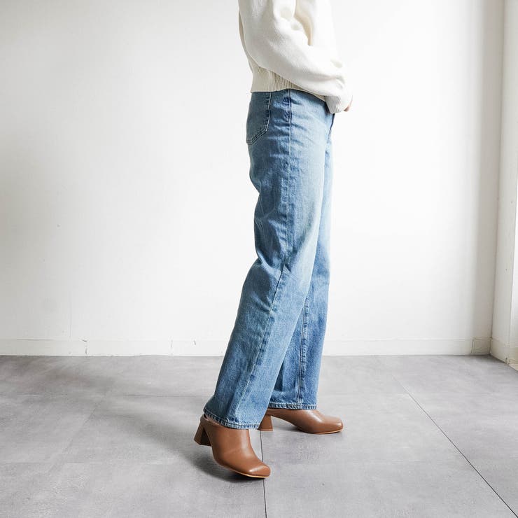 スクエアトゥチャンキーヒールミュール | FABBY FABBY. | 詳細画像11 