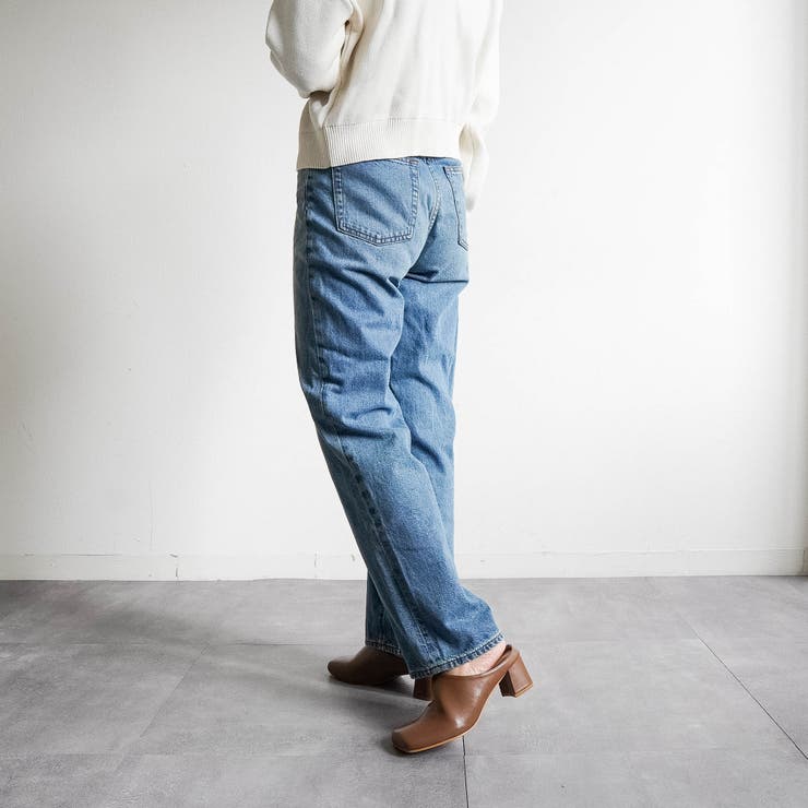 スクエアトゥチャンキーヒールミュール | FABBY FABBY. | 詳細画像13 