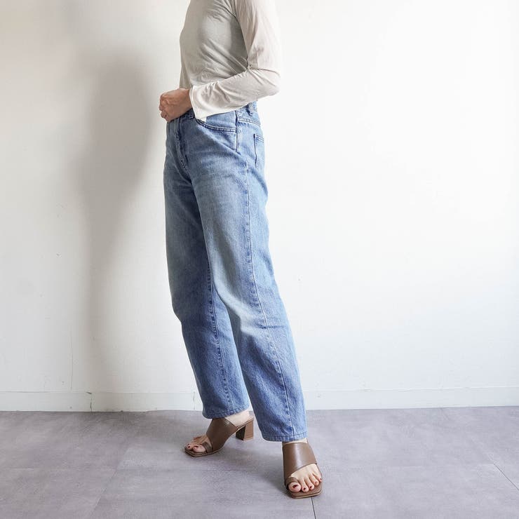 スクエアトゥ トング チャンキーヒールサンダル | FABBY FABBY. | 詳細画像19 