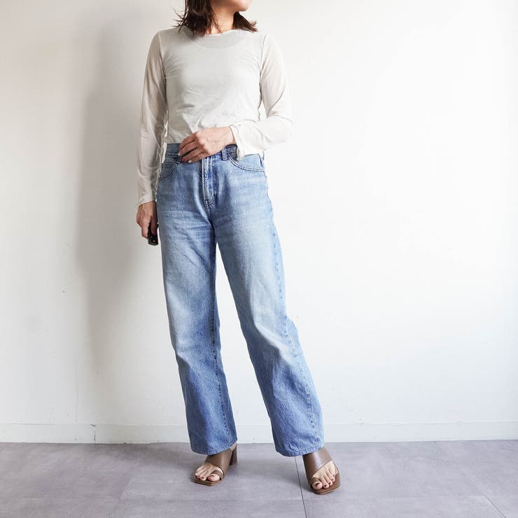 スクエアトゥ トング チャンキーヒールサンダル | FABBY FABBY. | 詳細画像21 