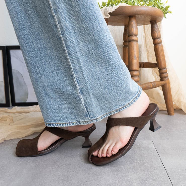 アシンメトリーミュールサンダル | FABBY FABBY. | 詳細画像23 