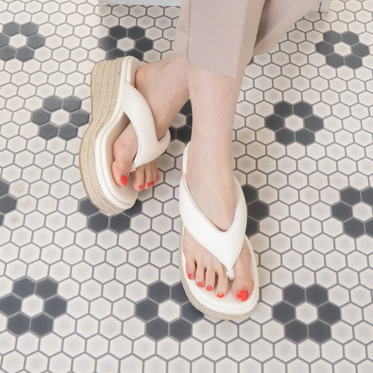 厚底ジュートトングサンダル | FABBY FABBY. | 詳細画像7 