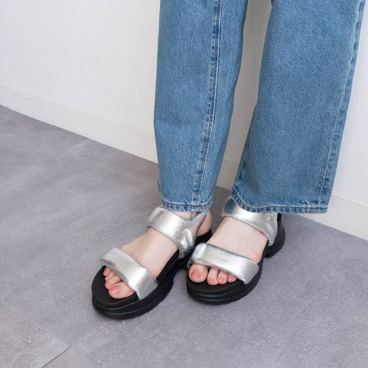 フィットダブルベルト厚底サンダル | FABBY FABBY. | 詳細画像12 