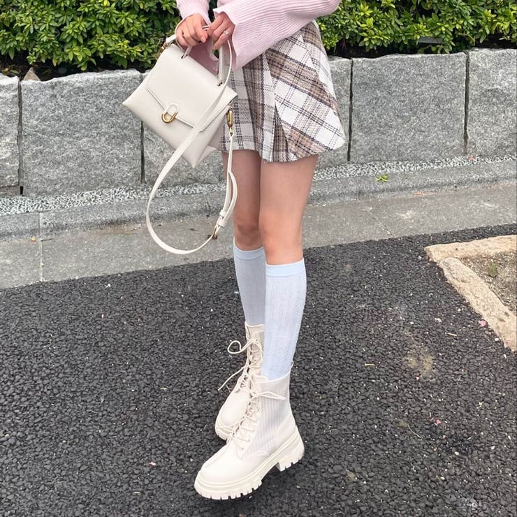 ニットレースアップタンクソールショートブーツ | FABBY FABBY. | 詳細画像11 