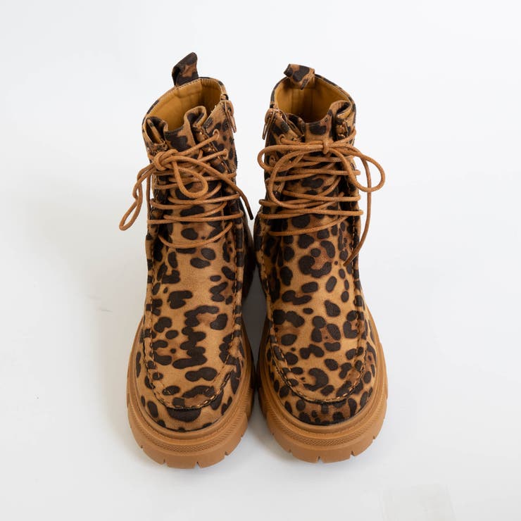 レースアップスエードタンクソールショートブーツ | FABBY FABBY. | 詳細画像15 