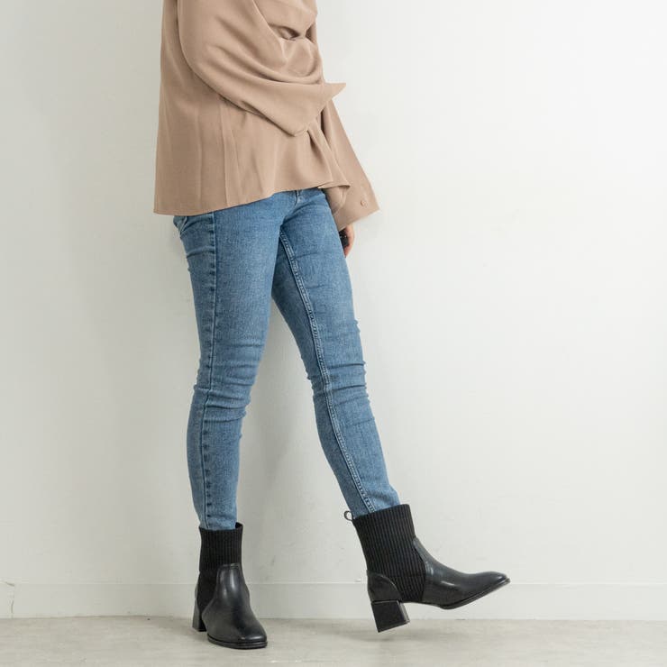 ニットリブショートブーツ | FABBY FABBY. | 詳細画像4 