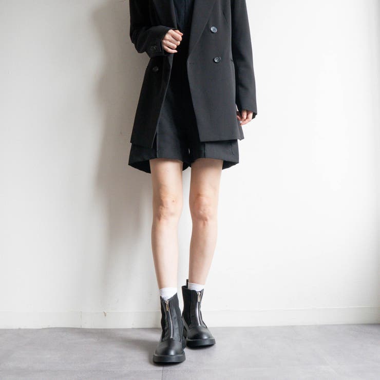 サイドニットセンタージップデザインブーツ | FABBY FABBY. | 詳細画像4 