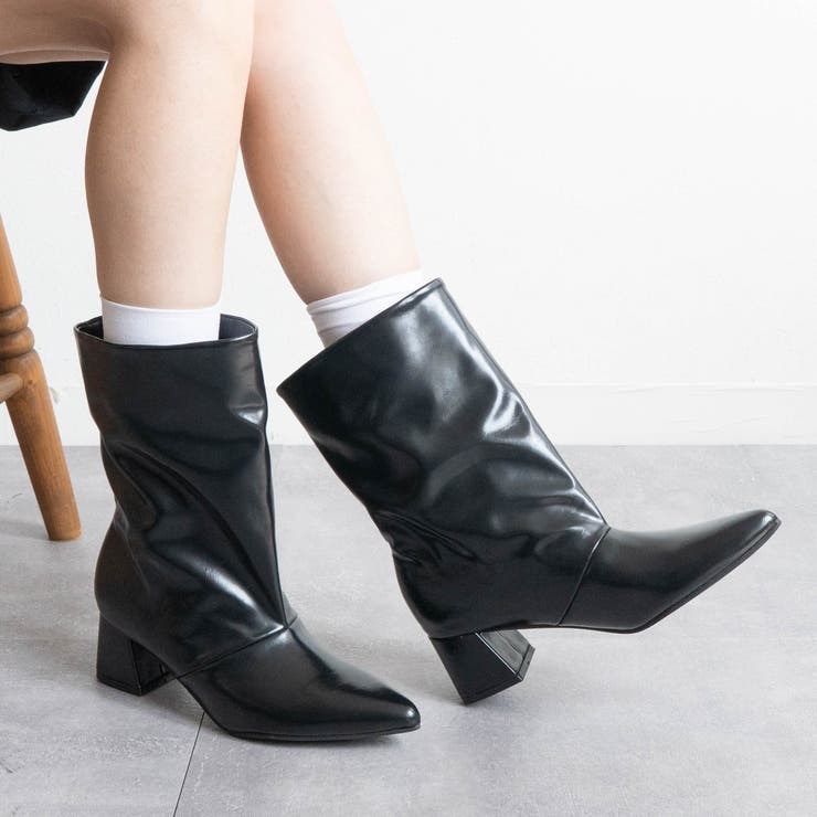 ワイドシャフトミドルブーツ | FABBY FABBY. | 詳細画像27 