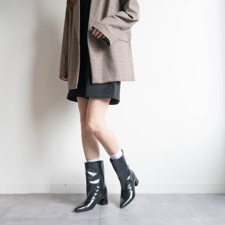ワイドシャフトミドルブーツ | FABBY FABBY. | 詳細画像30 